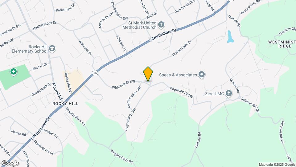 1546 Whitower Dr SW Map and Location Details