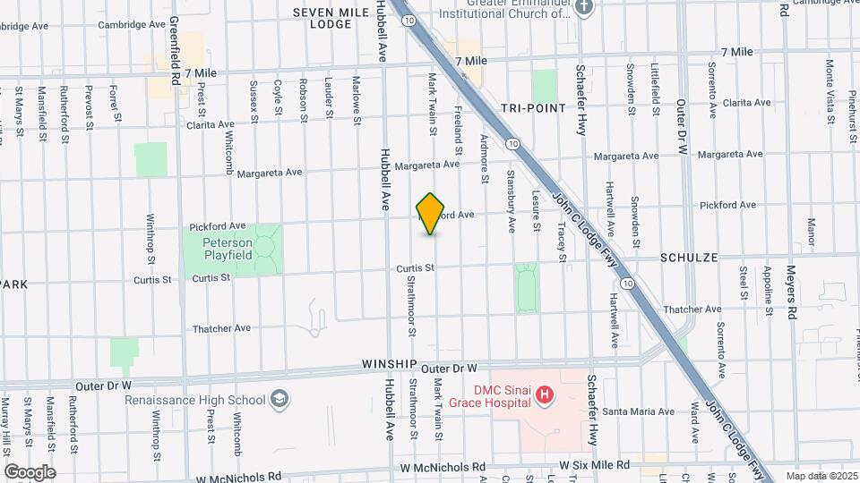 18257 Mark Twain St Map and Location Details