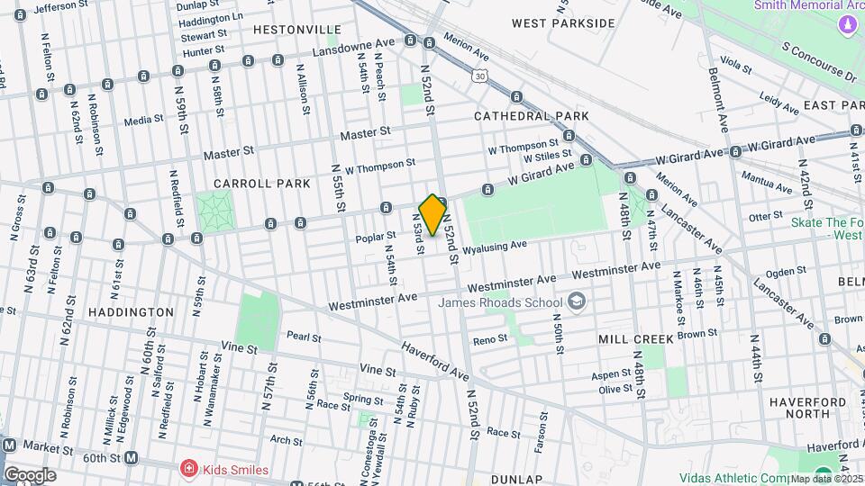 618 N Wilton St Map and Location Details