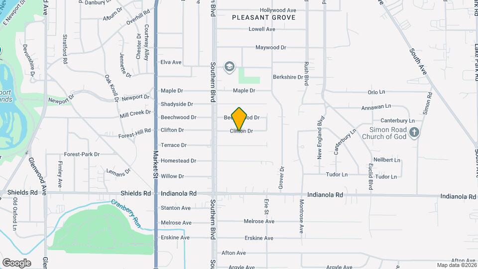 143 Clifton Dr Map and Location Details