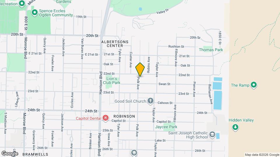 2216 Polk Ave Map and Location Details