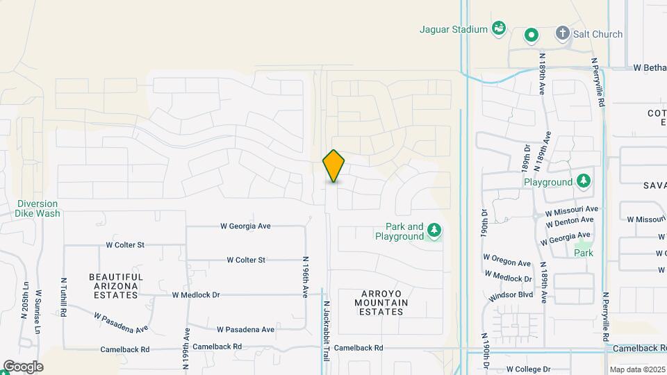 5604 N 194th Ln Map and Location Details