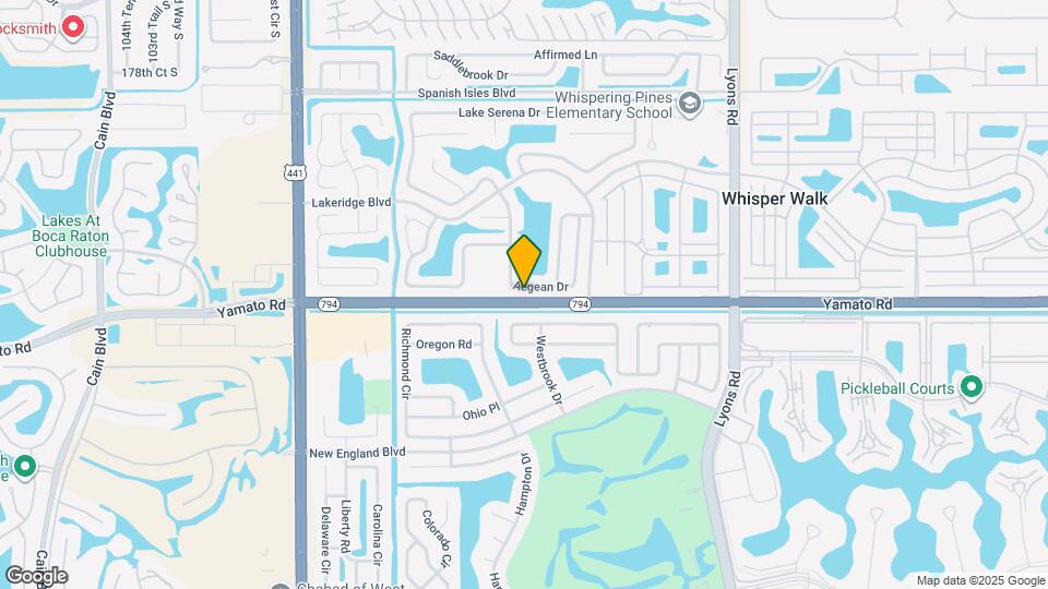 9470 Aegean Dr Map and Location Details