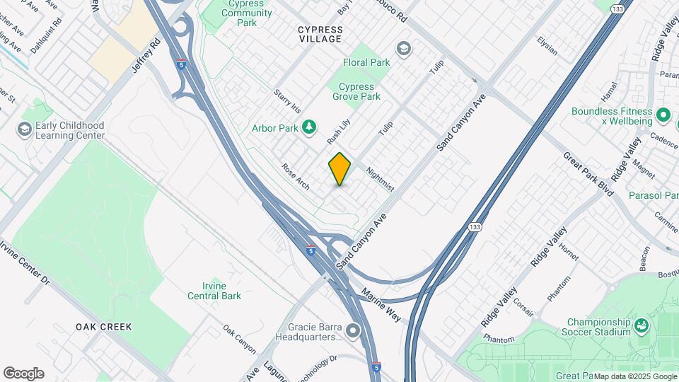 72 Tulip Map and Location Details