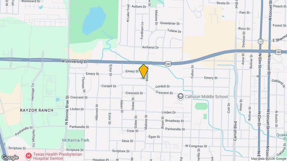 1705 Westchester St Map and Location Details