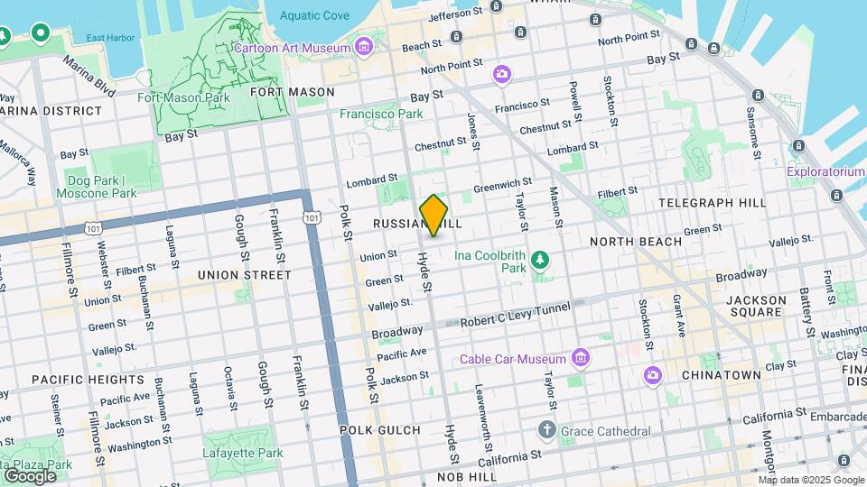 Eleven Fifty Union Apartments Map and Location Details