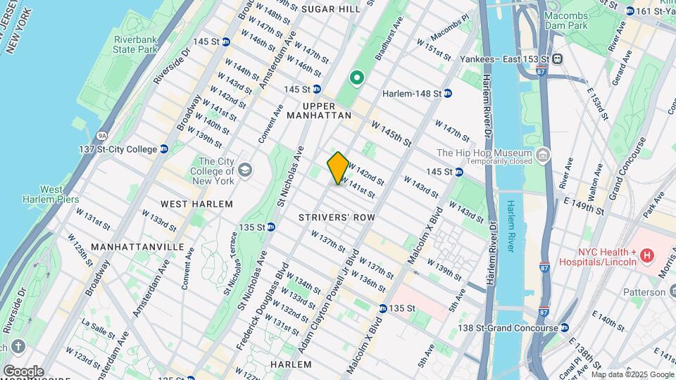 273 W 140th St Map and Location Details
