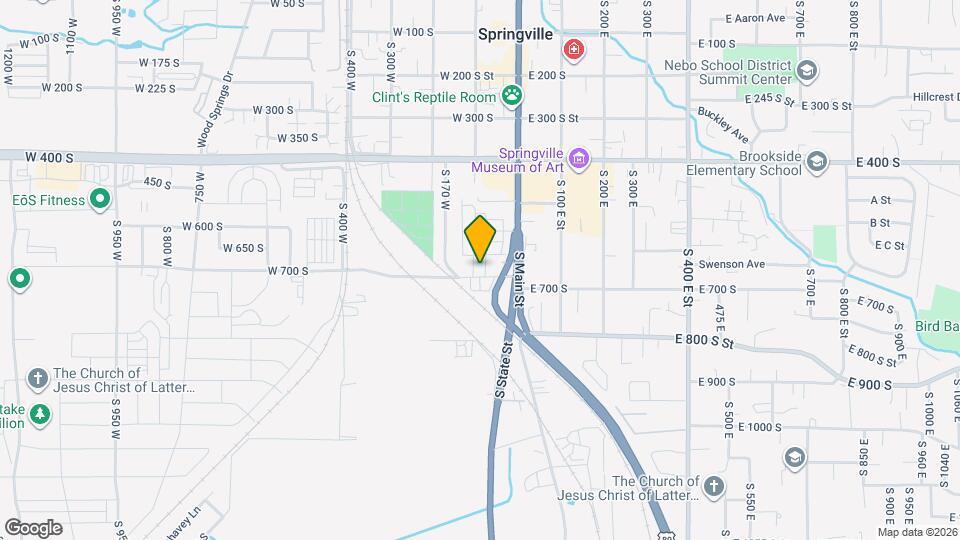 675 S 100 W Map and Location Details