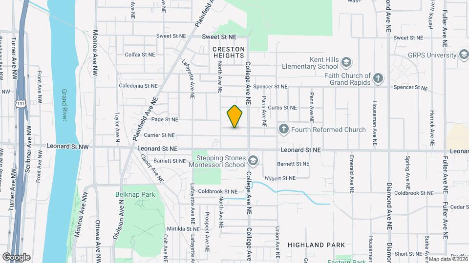 429 Carrier St NE Map and Location Details