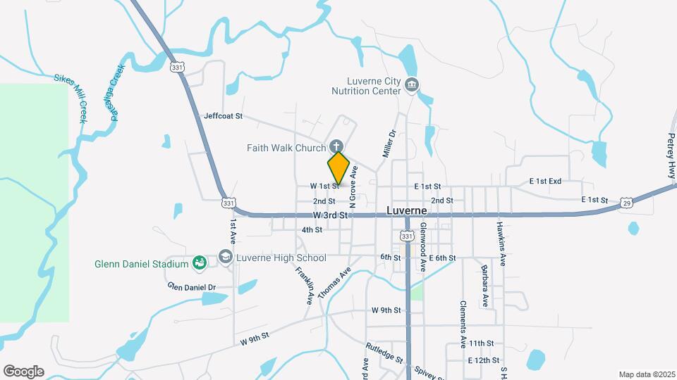 Luverne Villas Map and Location Details