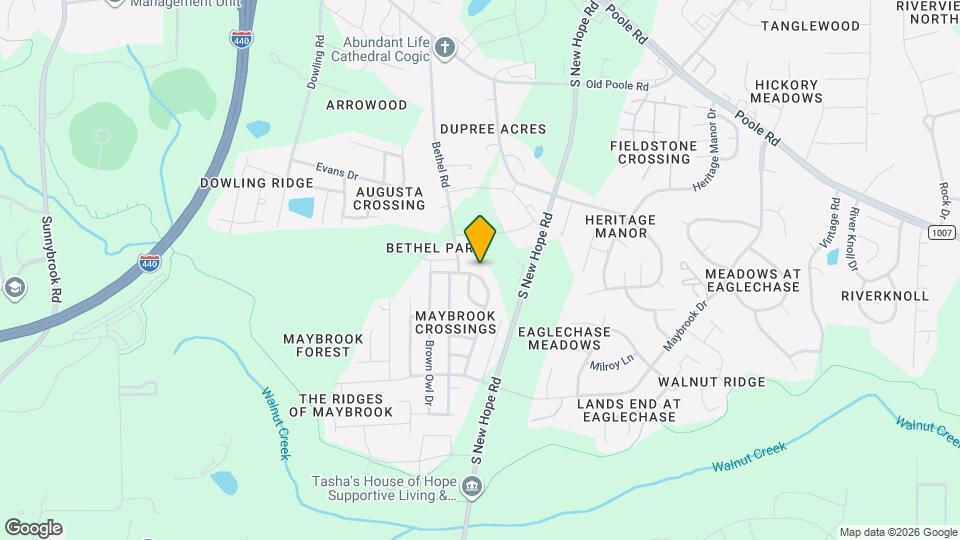 1405 Cricket Ridge Dr, Unit A3 Map and Location Details