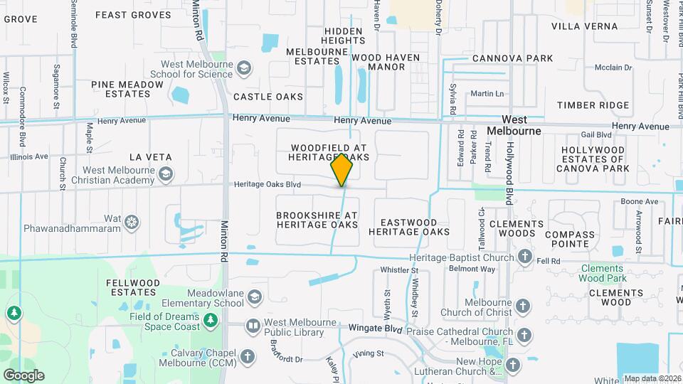 2470 Brookshire Cir Mapa y Detalles de la Ubicación