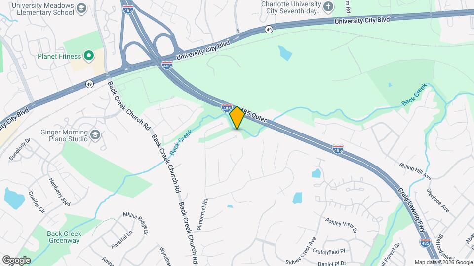 10555 Katie Creek Ct Map and Location Details