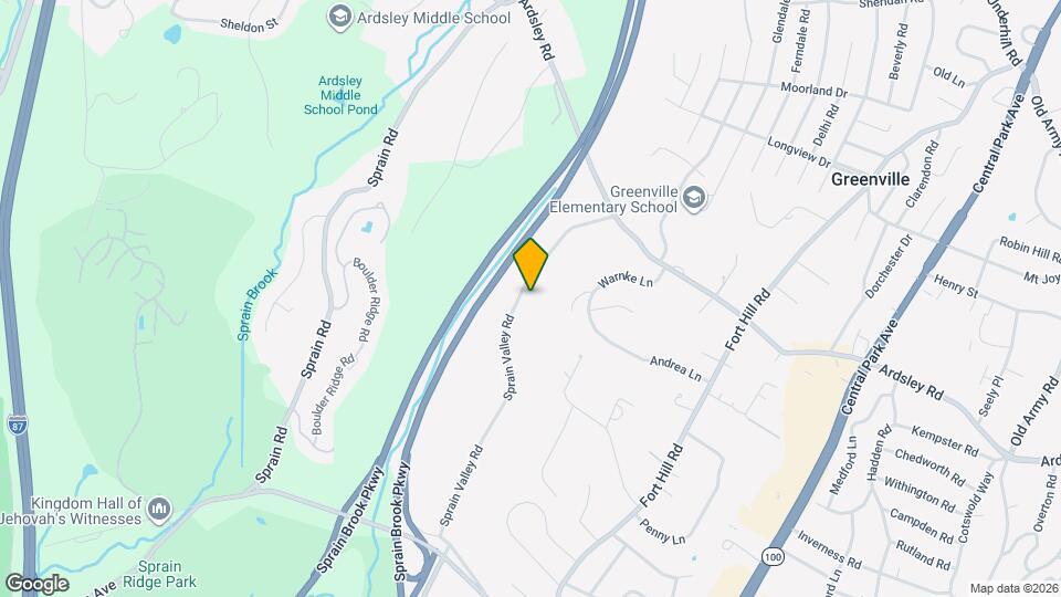 28 Sprain Valley Rd Map and Location Details