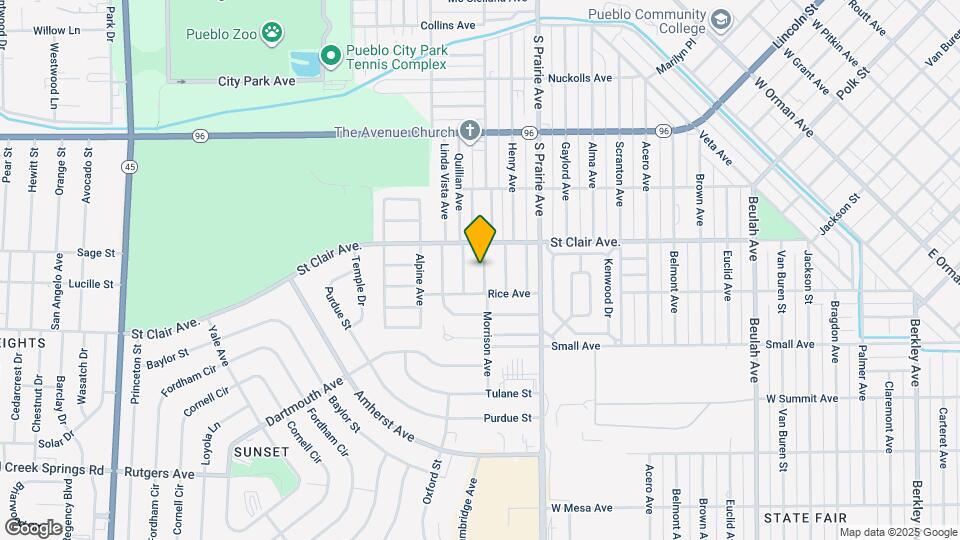 721 Morrison Avenue Mapa y Detalles de la Ubicación
