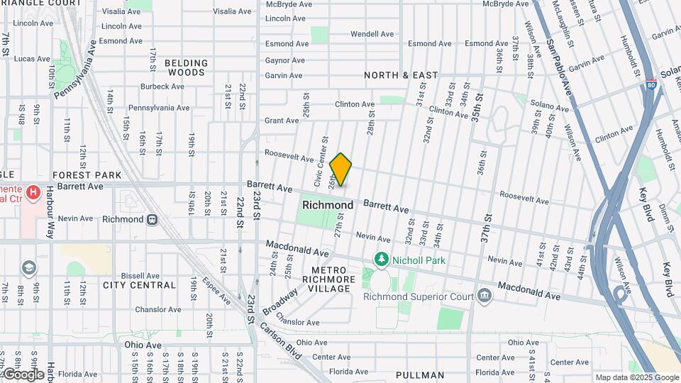 2619 Barrett Ave, Unit 2619 Mapa y Detalles de la Ubicación