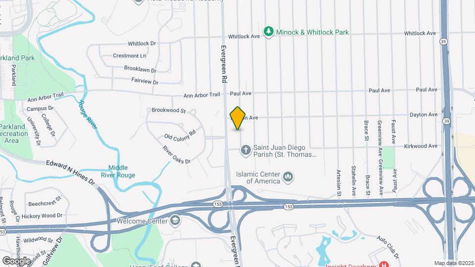 6065 Plainview Ave Map and Location Details