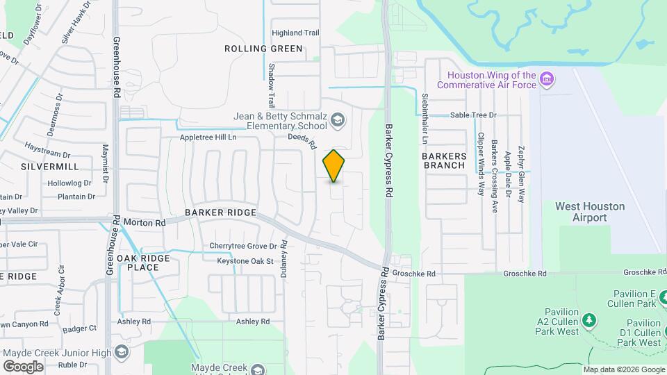 3322 Coopers Ridge Way Map and Location Details