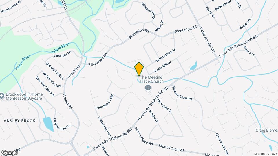 2221 Rocky Mill Dr Map and Location Details
