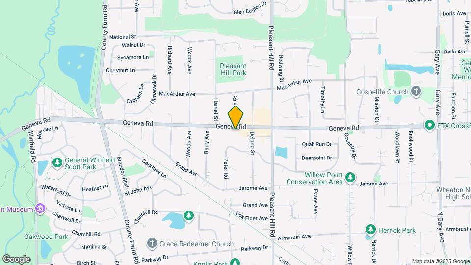 26W327 Geneva Rd Map and Location Details