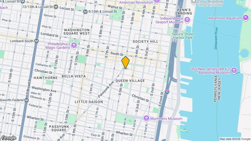 711 S 5th St Map and Location Details