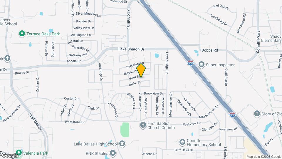 3109 Blake St Map and Location Details