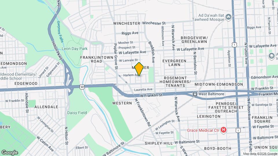 614 Ashburton St Map and Location Details