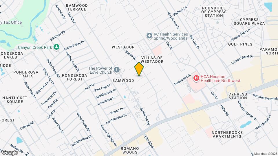 1114 Manatee Ln Map and Location Details