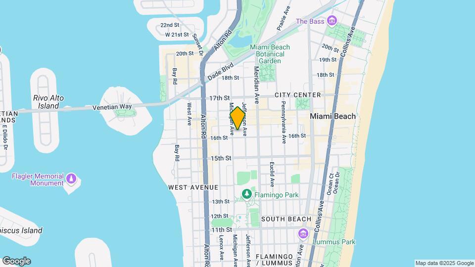 1607 Michigan Ave Mapa y Detalles de la Ubicación