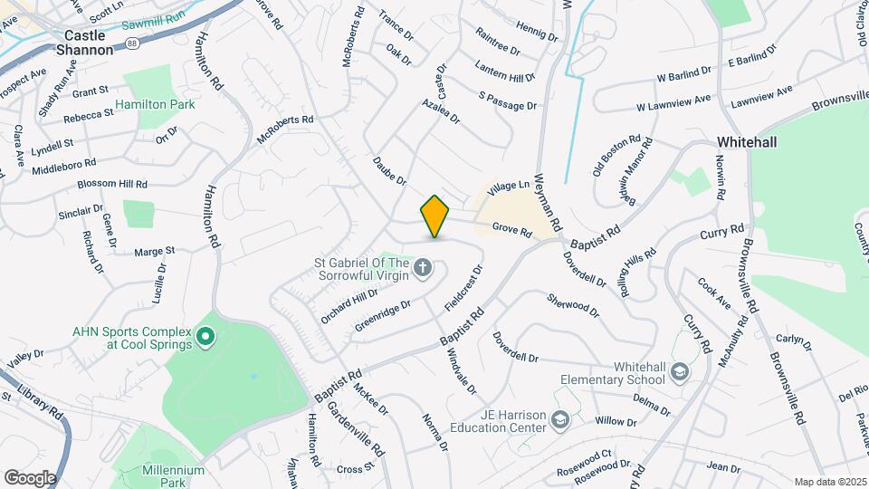 5136 Fieldcrest Dr Map and Location Details