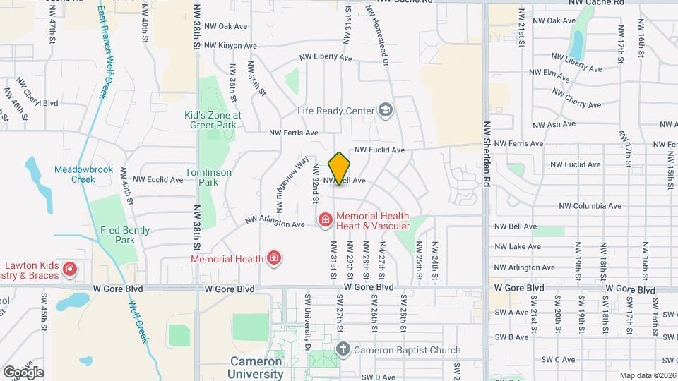 303 NW 31st St Map and Location Details