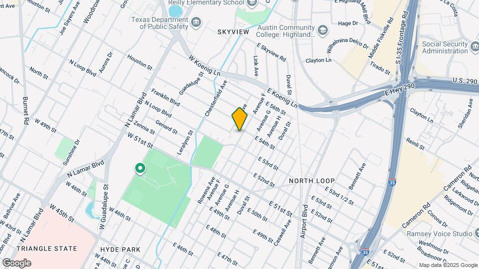 5308 Avenue F Map and Location Details