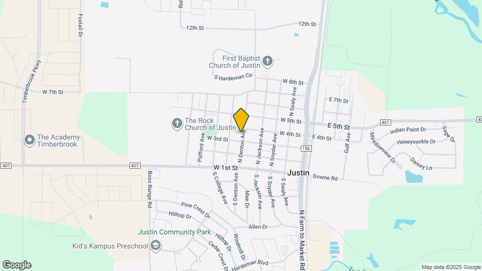 305 N Denton Ave Map and Location Details