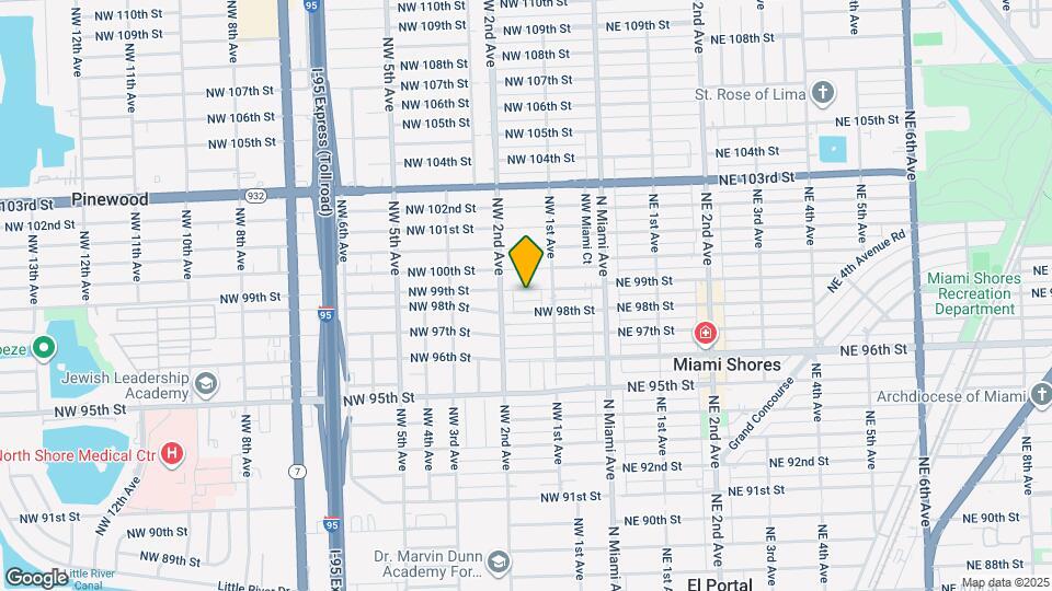 150 NW 99th St Mapa y Detalles de la Ubicación