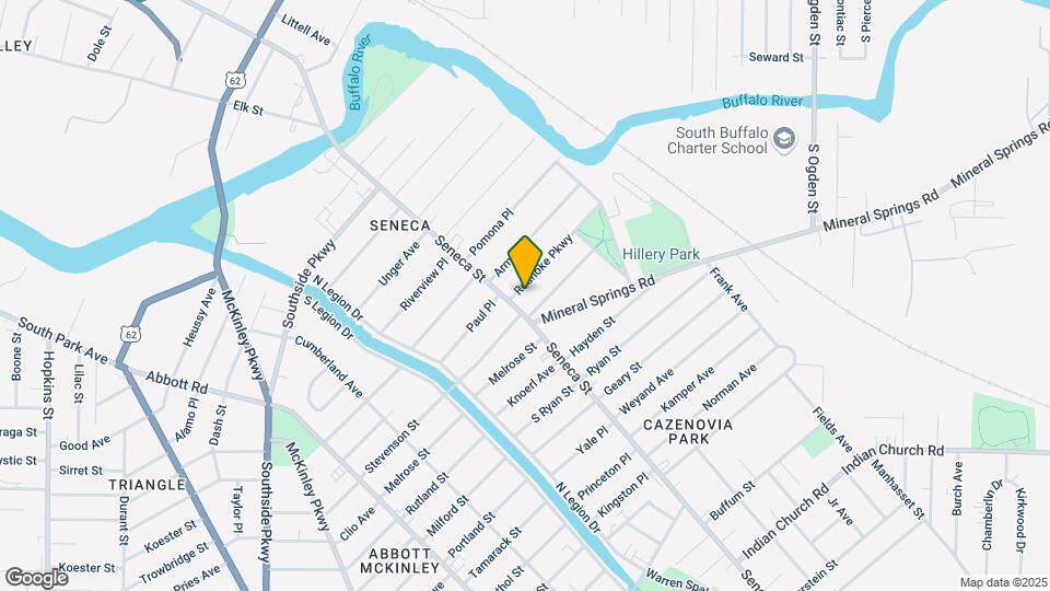 13 Roanoke Pkwy-Unit -Upper Mapa y Detalles de la Ubicación