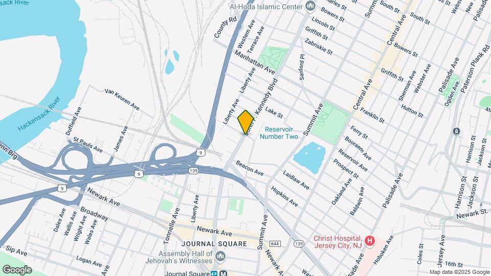 3176 John F. Kennedy Blvd Map and Location Details
