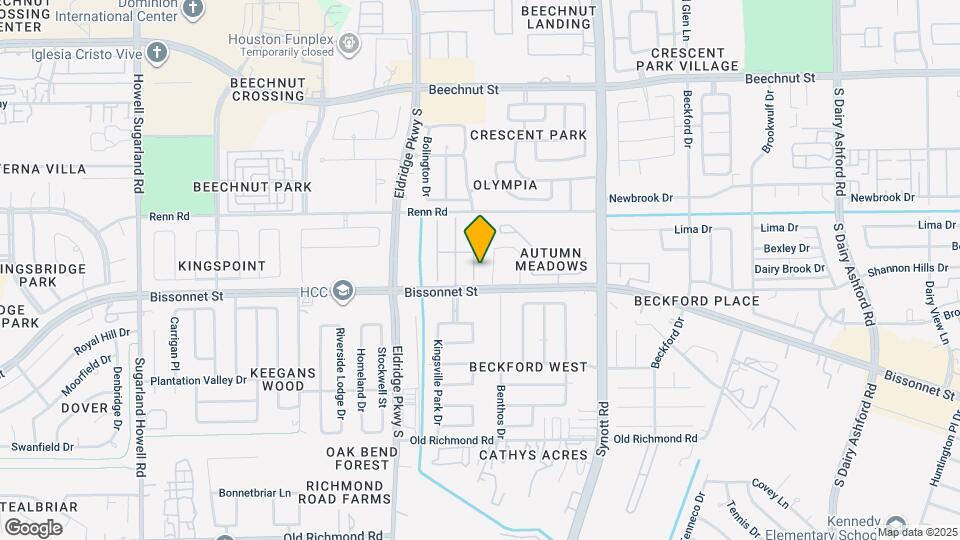 8919 Inglebrook Ln Map and Location Details