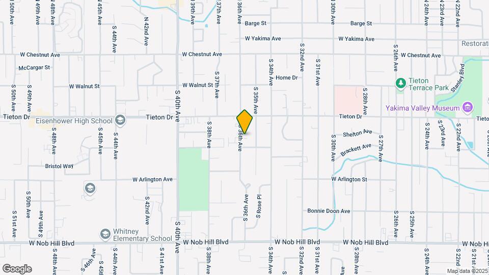 615 S 36th Ave Map and Location Details