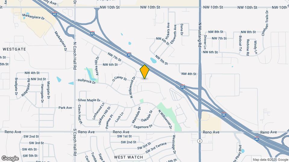 11719 Hollyrock Ct Map and Location Details