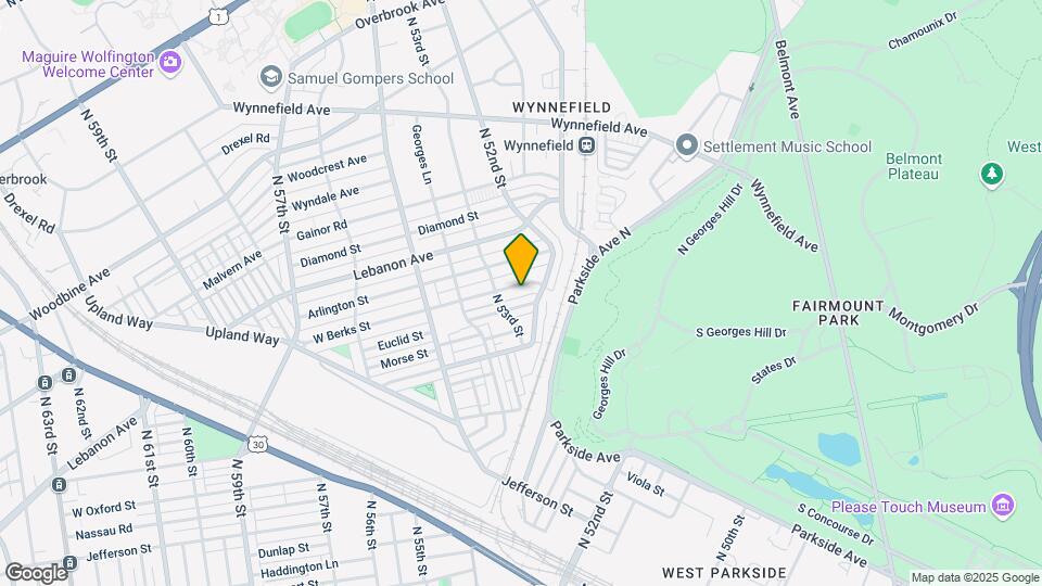 5226 W Berks St Map and Location Details