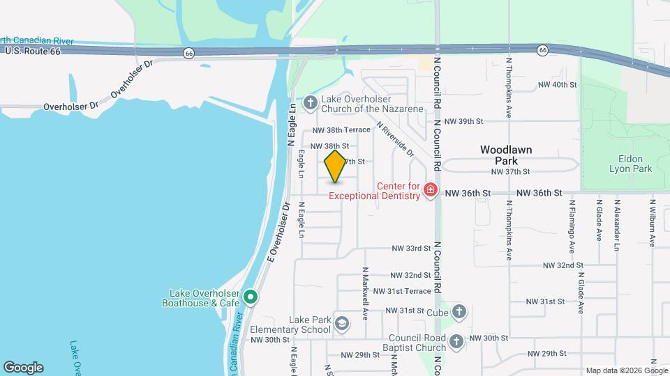 8305 NW 36th St Map and Location Details