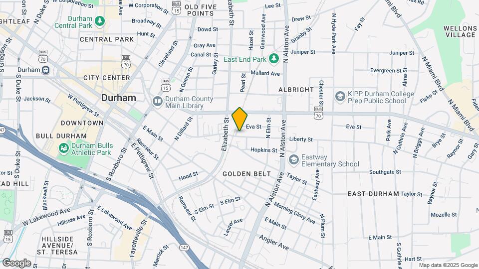 703 Liberty St Map and Location Details