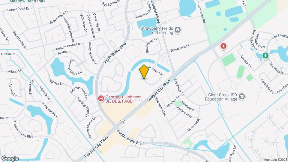 911 Bent Sail Ln Map and Location Details