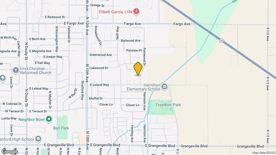 2146 Fernwood Dr Map and Location Details