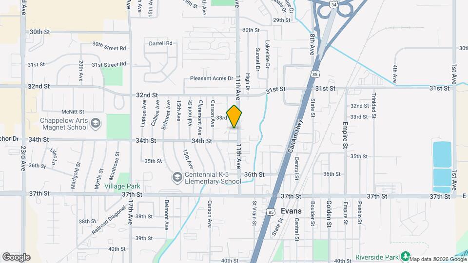 3311-3311 11th Ave Map and Location Details