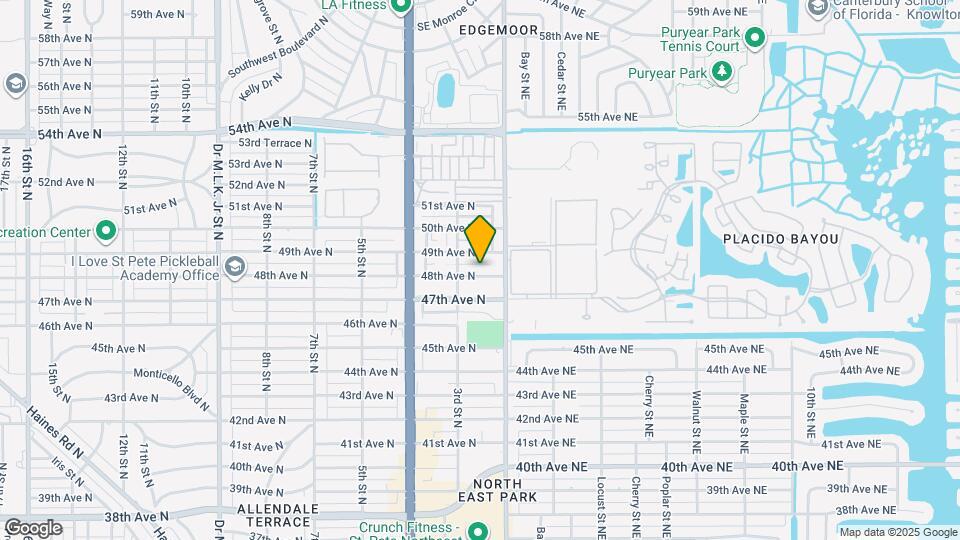 201 48th Ave N Map and Location Details