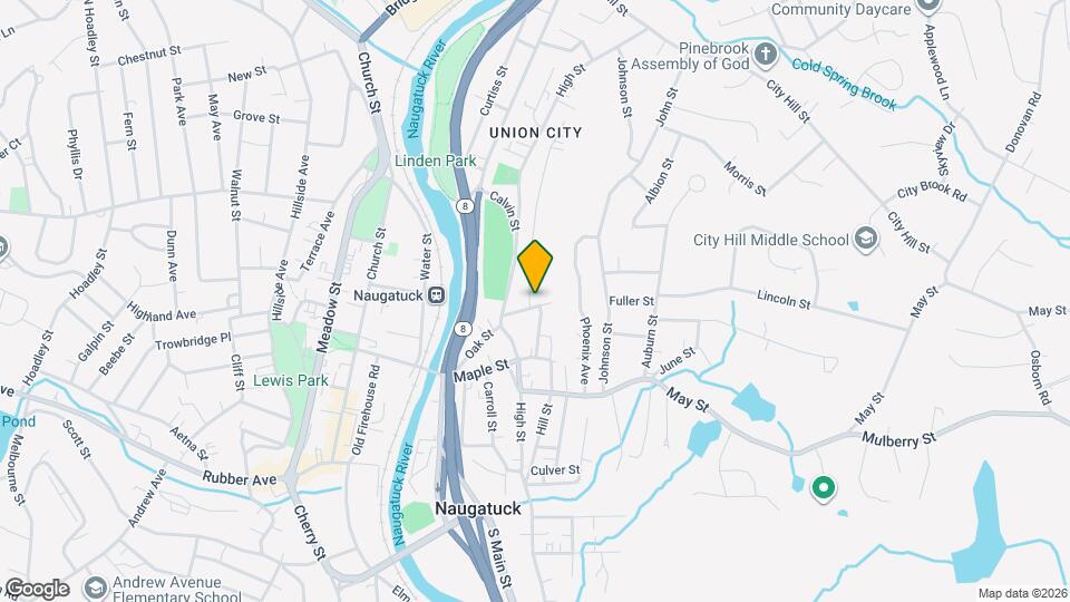 108 Oak St Map and Location Details