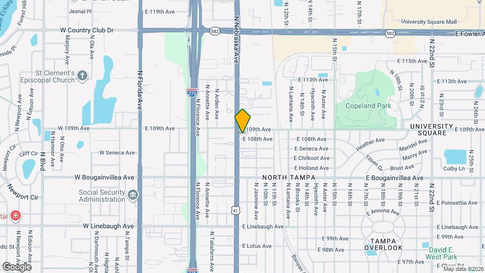 906 E 108th Ave Map and Location Details