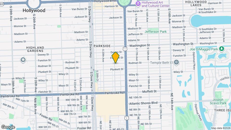 1201 S 19th Ave Map and Location Details