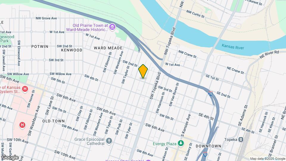 235 SW Tyler St Map and Location Details